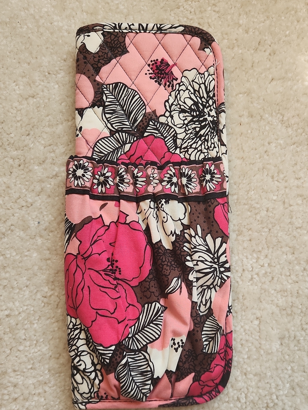Vera Bradley Curling Iron Holder - Lot Of Three